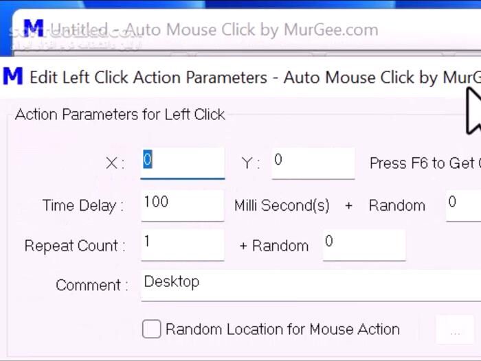 دانلود Auto Mouse Click 86.1 - دانلود کلیک کردن خودکار ماوس - سافت گذر