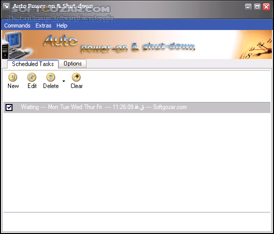 دانلود Auto PowerOn & ShutDown 2.84 - دانلود بهترین نرم افزار برای روشن و خاموش کردن خودکار سیستم - سافت گذر