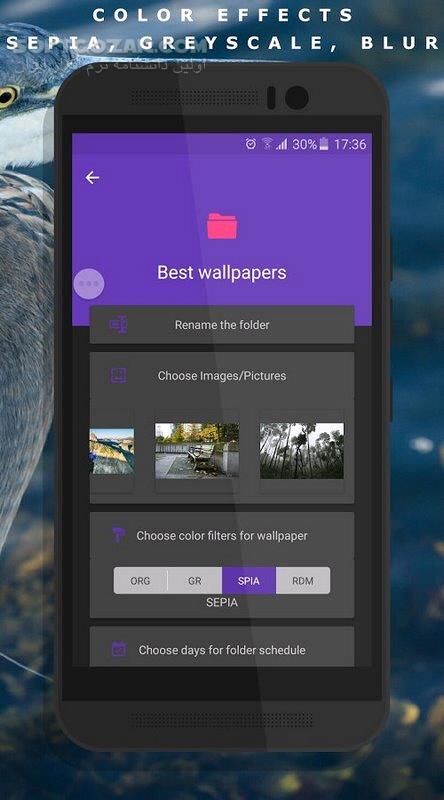دانلود Auto Wallpaper Changer (CLARO Pro) 1.8 for Android +4.2 - دانلود تغییر والپیپر برای اندروید - سافت گذر