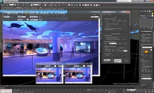 دانلود Autodesk 3ds Max 2012 SP2 Update12 x86 x64 + Sample Files - دانلود نسخه 2012 معروفترین نرم افزار سه بعدی سازی - سافت گذر