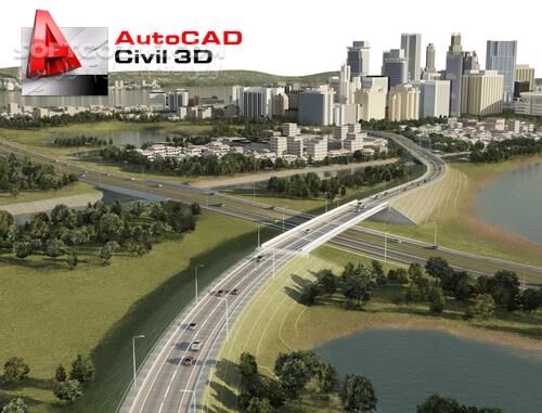 دانلود Autodesk AutoCAD Civil 3D 2013 x86/x64 + 2014 SP1 x64 - دانلود نرم افزار اتوکد ویژه عمران و شهر سازی - سافت گذر