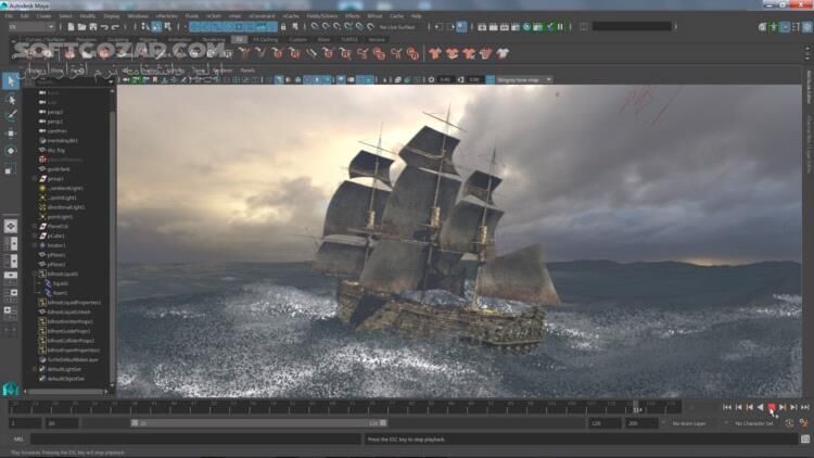 دانلود Autodesk Maya 2026.3 / 2025 / 2024 / 2023.3 / 2022.3 / 2020.4 / 2019.3.1 / macOS - دانلود انیمیشن سازی اتودسک مایا - سافت گذر