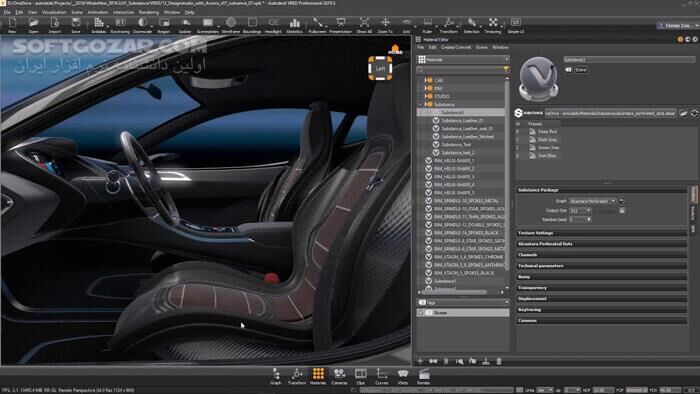 دانلود Autodesk VRED Professional 2026 / 2025.1 - دانلود طراحی خودرو - سافت گذر