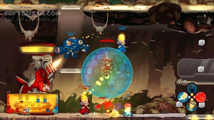 دانلود AwesomeNauts v1.22a + DLC + Update 1.22.1 - دانلود بازی جنگجویان خفن - سافت گذر