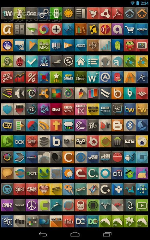 دانلود Axis 4.5.3 for Android +4.0 - دانلود 1400 آیکون برای اندروید - سافت گذر