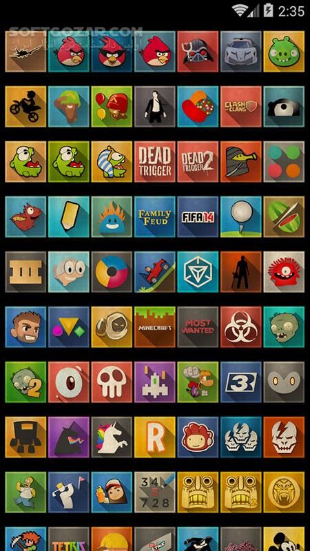 دانلود Axis 4.5.3 for Android +4.0 - دانلود 1400 آیکون برای اندروید - سافت گذر