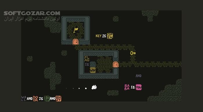 دانلود Baba Is You Build 448 + Prtable Version - دانلود بازی پازلی خلاقانه برای کامپیوتر - سافت گذر