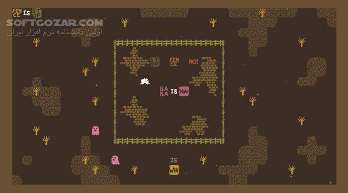 دانلود Baba Is You Build 448 + Prtable Version - دانلود بازی پازلی خلاقانه برای کامپیوتر - سافت گذر