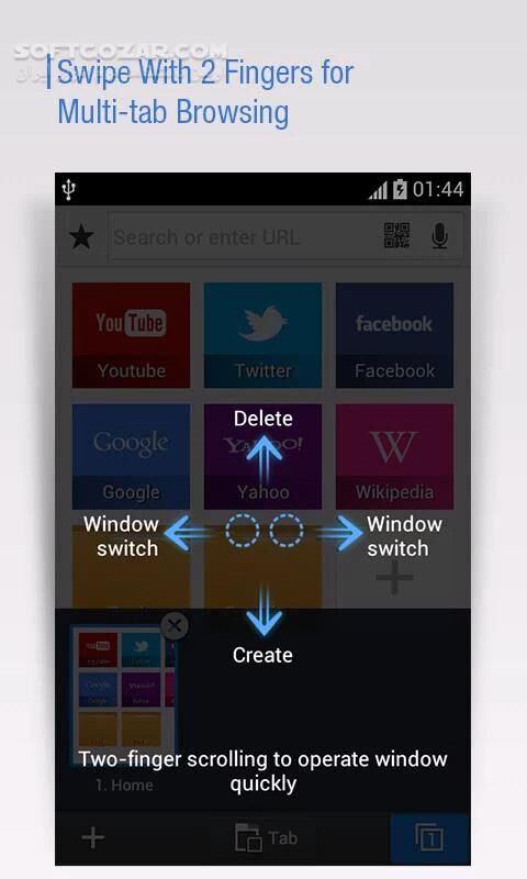 دانلود DU Browser 6.4.0.4 / HD 1.9.0.2 for Android +2.3 - دانلود مرورگر اینترنت برای اندروید - سافت گذر