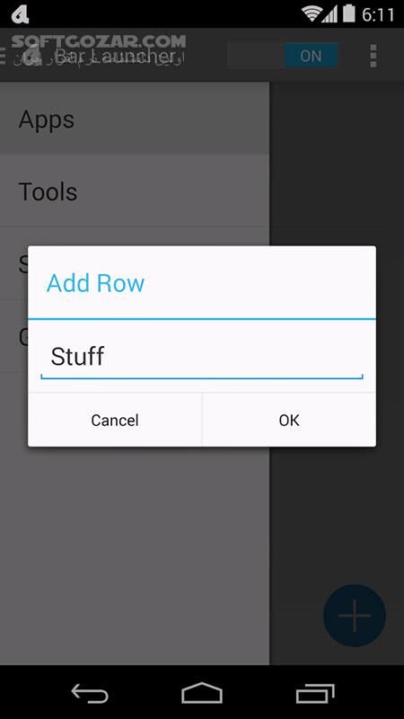 دانلود Bar Launcher 1.7.2 for Android +4.0 - دانلود لانچر نوار اطلاع رسانی برای اندروید - سافت گذر