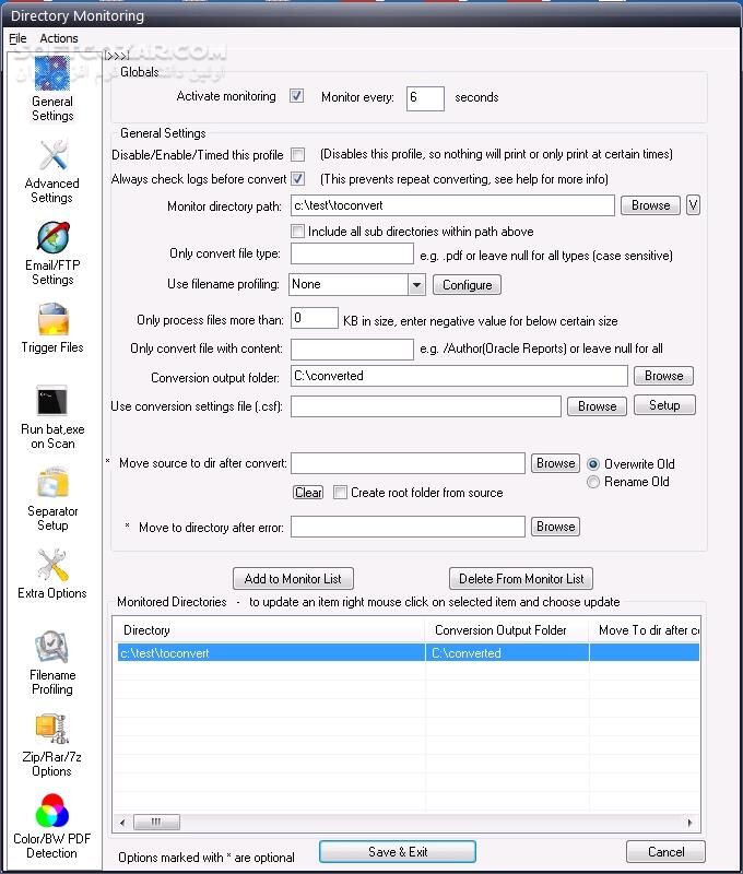 دانلود Batch Document Converter Pro 1.18 - دانلود تبدیل فرمت اسناد به پی‌دی‌اف - سافت گذر