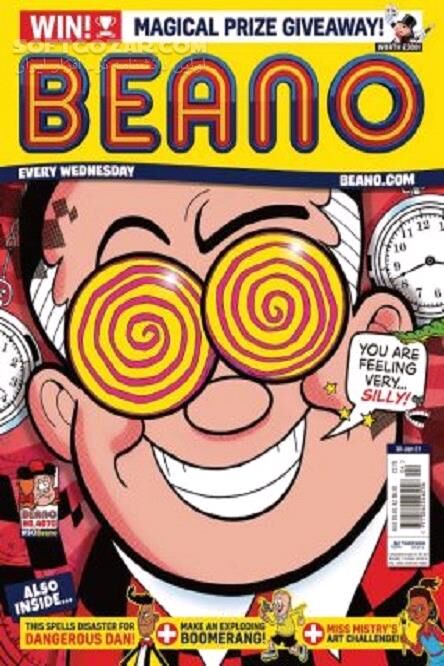 دانلود مجله تخصصی برای علاقه مندان به دنیای کودکان - دانلود کتاب مجله The Beano ژانویه 30 ؛ 2021 - سافت گذر