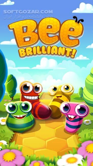 دانلود Bee Brilliant 1.88.3 for Android +4.0.3 - دانلود بازی زنبور عسل برای اندروید - سافت گذر