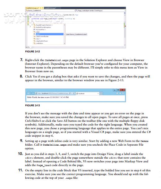دانلود Beginning ASP.NET 4.5.1 in Csharp and VB - دانلود کتاب آموزش ASP.NET - سافت گذر
