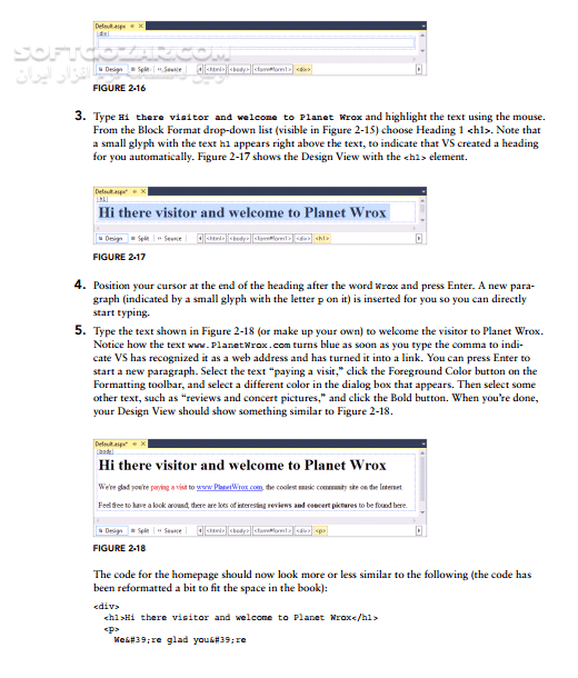 دانلود Beginning ASP.NET 4.5.1 in Csharp and VB - دانلود کتاب آموزش ASP.NET - سافت گذر