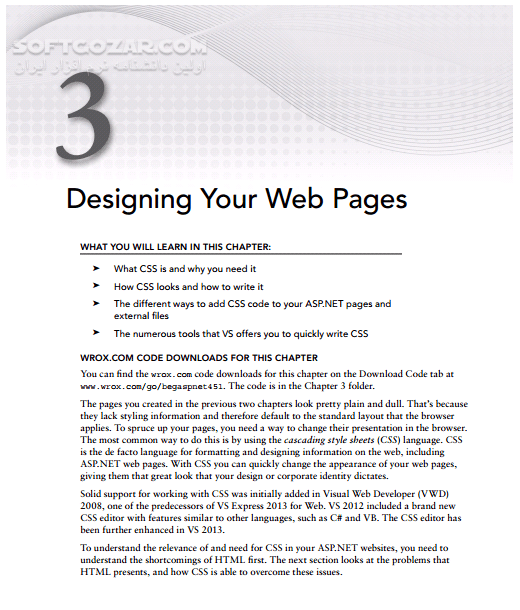 دانلود Beginning ASP.NET 4.5.1 in Csharp and VB - دانلود کتاب آموزش ASP.NET - سافت گذر