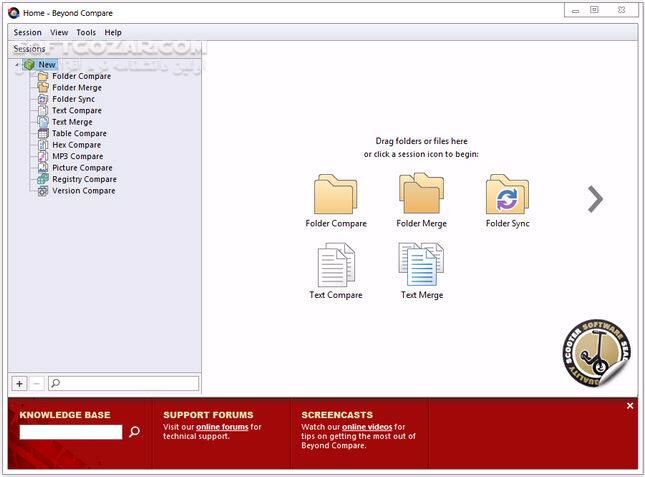 دانلود Scooter Beyond Compare 5.1.7.31736 - دانلود مقایسه سریع و دقیق فایل ها و فولدرها - سافت گذر