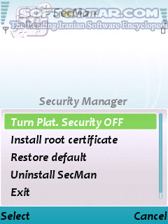 دانلود BiNPDA Security Manager 1.10 - دانلود ابزار ساین (Sign) یا هک کردن گوشی های سیمبین سری 60 ورژن 3 جهت نصب نرم افزار کرک شده برای اندروید - سافت گذر