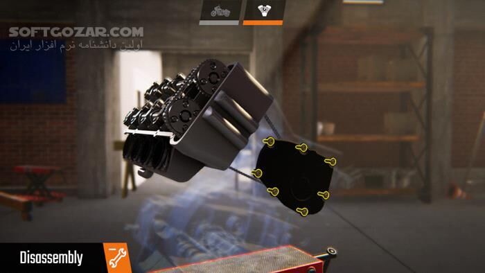 دانلود Biker Garage Mechanic Simulator Anniversary Edition - دانلود بازی شبیه ساز موتورسیکلت - سافت گذر