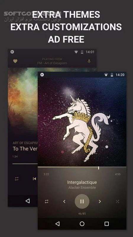 دانلود BlackPlayer EX 20.62 For Android +4.1 - دانلود بلک پلیر برای اندروید - سافت گذر