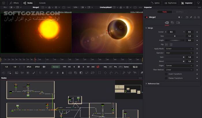 دانلود Blackmagic Design Fusion Studio 20.3.1 - دانلود جلوه های ویژه - سافت گذر