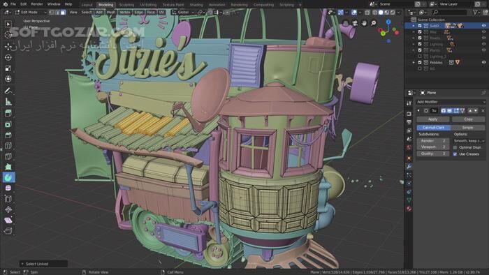 دانلود Blender 5.0.1 - دانلود طراحی سه‌بعدی - سافت گذر