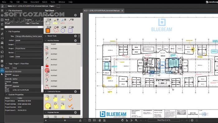 دانلود Bluebeam Revu 21.7.0 - دانلود مدیریت و ویرایش اسناد مهندسی - سافت گذر