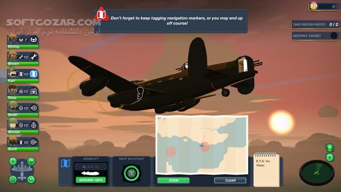 دانلود Bomber Crew Secret Weapons DLC + Update v20180104 - دانلود بازی هواپیمای جنگی برای کامپیوتر - سافت گذر