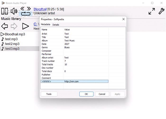 دانلود Boom Audio Player 1.1 - دانلود پلیر صوتی - سافت گذر
