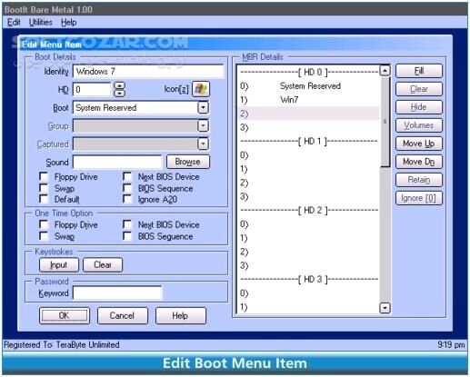 دانلود TeraByte Unlimited BootIt Bare Metal 1.92 - دانلود پارتیشن بندی و مدیریت بوت - سافت گذر