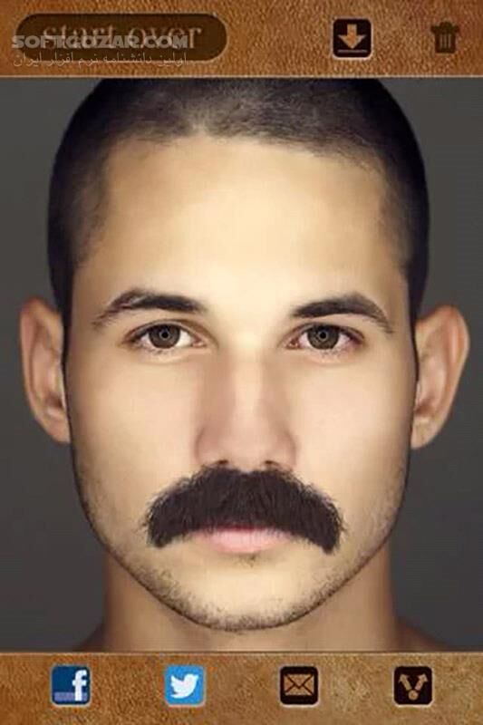 دانلود BoothStache 1.7 for Android +2.3 - دانلود برای خود سبیل بگذارید! برای اندروید - سافت گذر