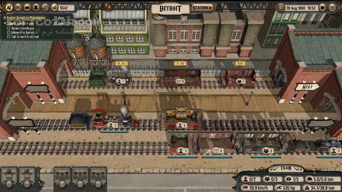 دانلود Bounty Train - دانلود بازی شبیه ساز حمل و نقل - سافت گذر