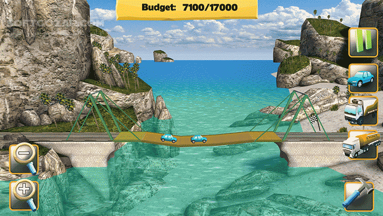دانلود Bridge Constructor 8.2 for Android +4.0 - دانلود بازی پل سازی برای اندروید - سافت گذر