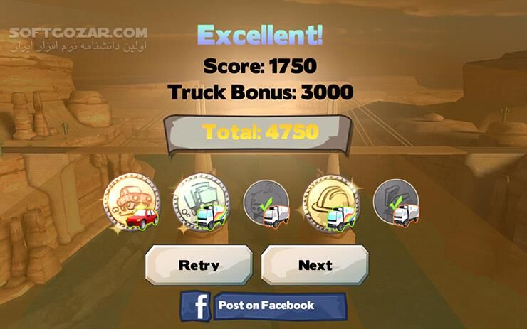 دانلود Bridge Constructor Playground 2.2 for Android +2.3 - دانلود بازی پل سازی پیشرفته برای اندروید - سافت گذر