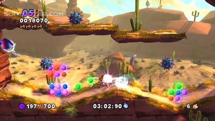 دانلود Bubsy The Woolies Strike Back + Crackfix - دانلود بازی اکشن سکویی دوبعدی - سافت گذر