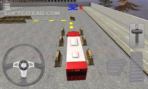 دانلود Bus Parking 3D 1.7.7 for Android +2.3 - دانلود بازی پارک اتوبوس برای اندروید - سافت گذر