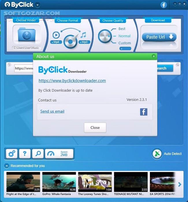 دانلود By Click Downloader 2.4.27 - دانلود بای کلیک دانلودر - سافت گذر
