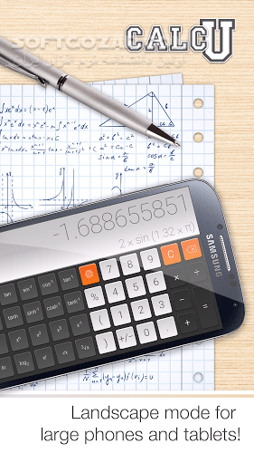 دانلود CALCU™ Stylish Calculator Premium 3.9.8 for Android +4.0 - دانلود ماشین حساب ساده برای اندروید - سافت گذر