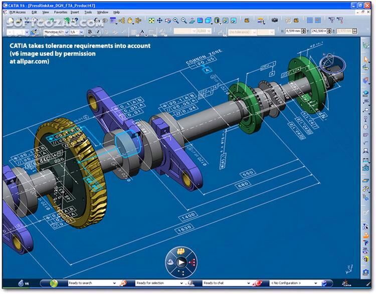 دانلود CATIA P3 V5-6R2014 (V5R24) GA x86/x64 + Documentation + SP4 - دانلود قدرتمند ترین نرم افزار طراحی، مهندسی و ساخت با کمک رایانه - سافت گذر