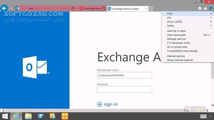 دانلود CBT Nuggets - Microsoft Exchange Server 2013 70-342 - دانلود فیلم آموزش مایکروسافت اکسچنج سِروِر 2013 آزمون 342-70 - سافت گذر