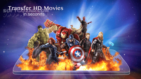 دانلود CM Transfer 2.0.7.0007 for android +4.0 - دانلود قویترین برنامه انتقال پر سرعت فایل بین گوشی های اندروید برای اندروید - سافت گذر