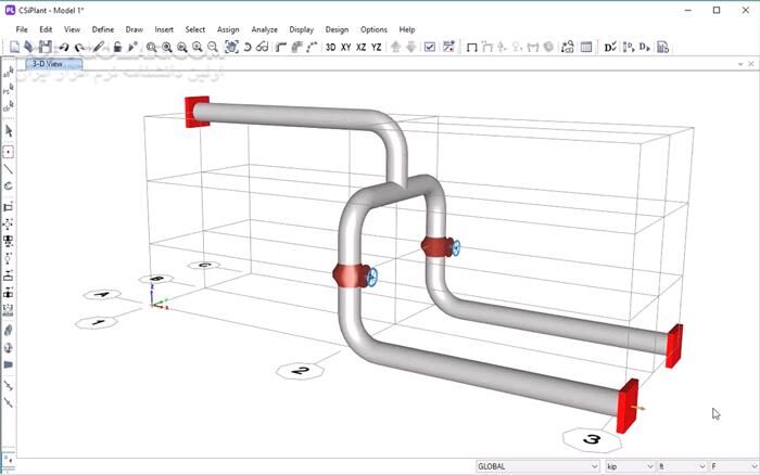 دانلود CSI CSiPlant 9.0.0 Build 1467 (x64) - دانلود طراحی لوله کشی - سافت گذر