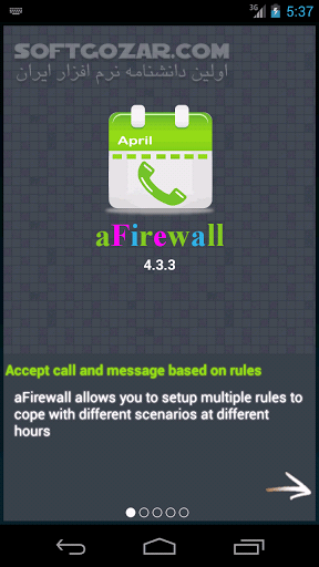 دانلود Call & Message blocker 4.8.3 for Android - دانلود بلک لیست تماس و پیام کوتاه برای اندروید - سافت گذر