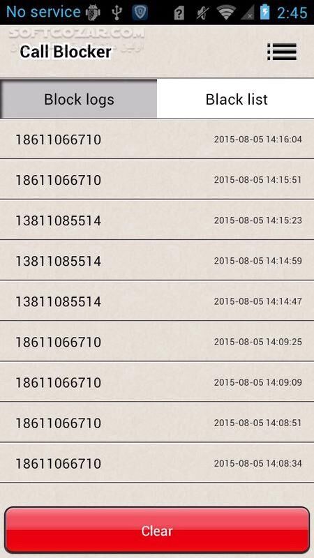 دانلود Call Blocker Ad-Free 1.1.25 for Android +4.0 - دانلود بلاک تماس برای اندروید - سافت گذر