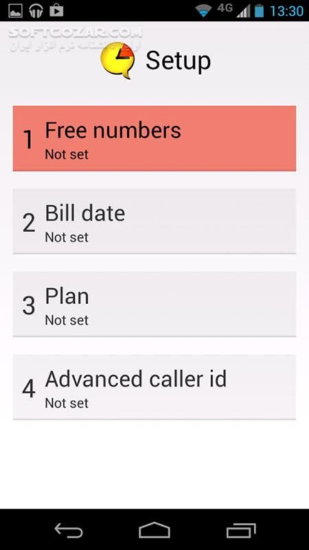 دانلود Call Timer Pro 2.4.8 for Android +2.3 - دانلود تایمر مکالمه، پیام کوتاه و دیتا برای اندروید - سافت گذر