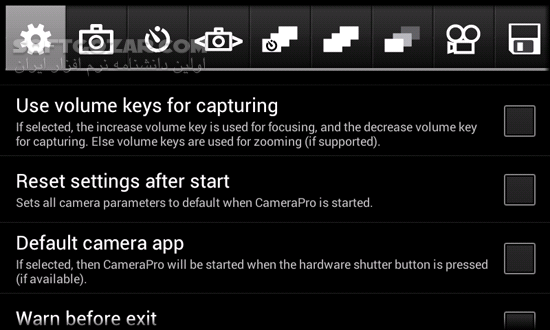 دانلود CameraPro 2.0 (CameraX) 3.3.8 for Android +2.2 - دانلود عکس برداری و فیلم برداری حرفه ای برای اندروید - سافت گذر