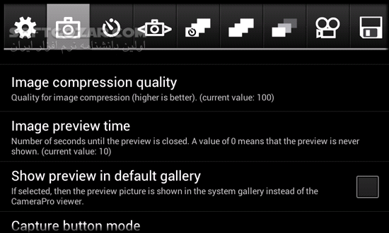 دانلود CameraPro 2.0 (CameraX) 3.3.8 for Android +2.2 - دانلود عکس برداری و فیلم برداری حرفه ای برای اندروید - سافت گذر