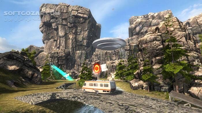 دانلود Camper Jumper Simulator - دانلود بازی ماشین کاروان - سافت گذر