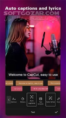 دانلود CapCut Video Editor 16.3.0 For Android +9.0 - دانلود کپ کات برای اندروید - سافت گذر
