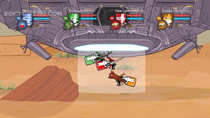 دانلود Castle Crashers - دانلود بازی فاتحان قلعه - سافت گذر